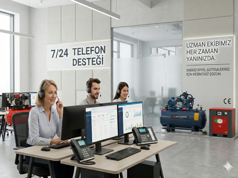 7/24 Telefon Desteği
