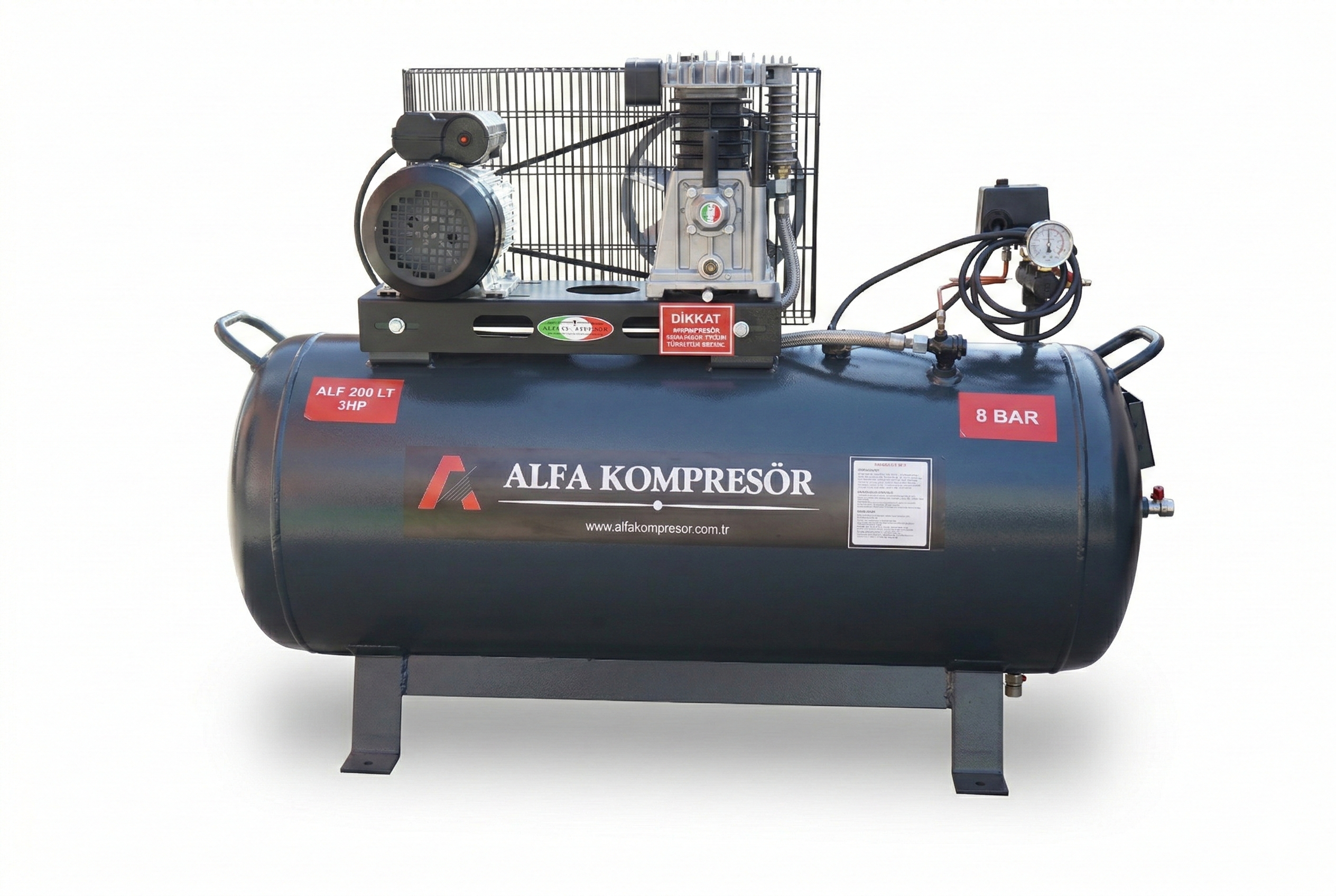 ALFA 200 Litre Kompresör 