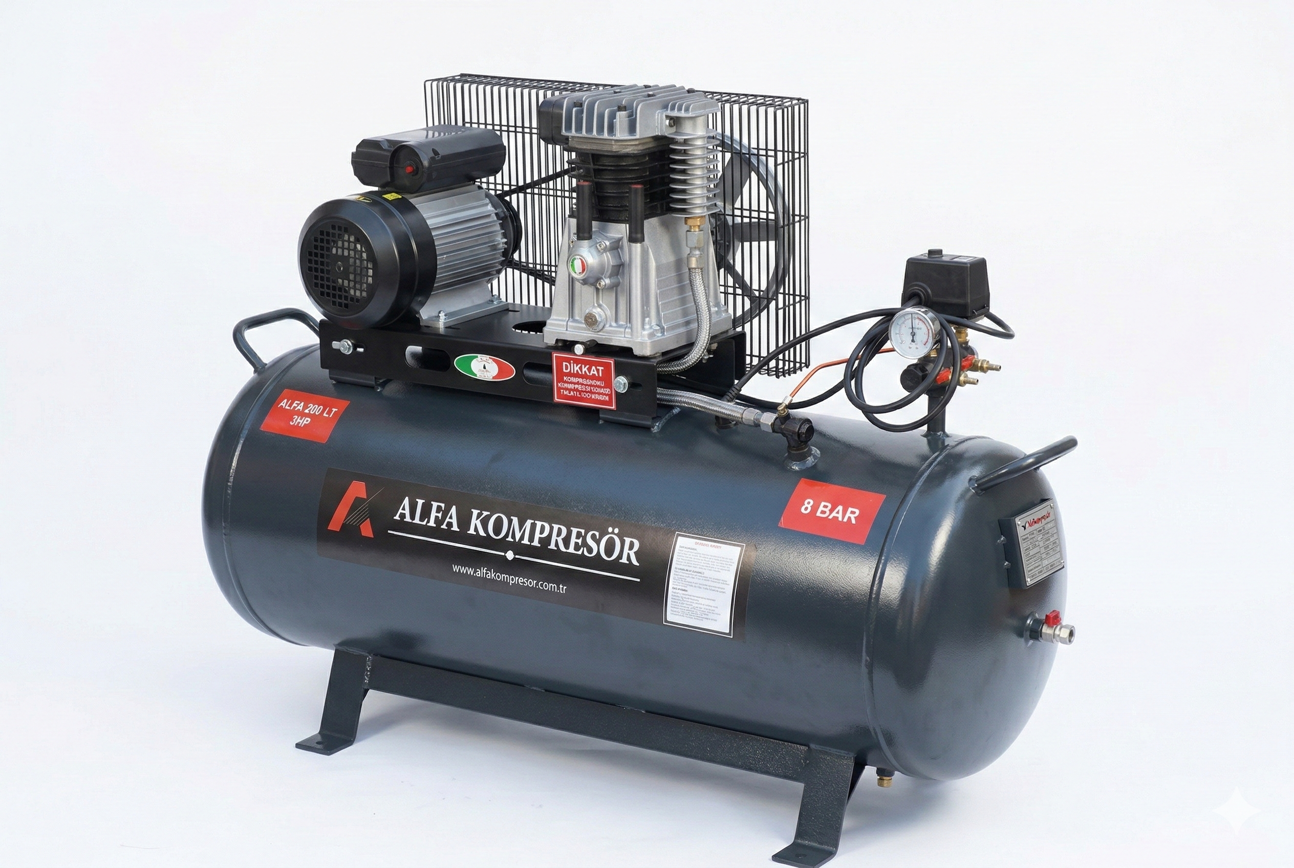 ALFA 200 Litre Kompresör 