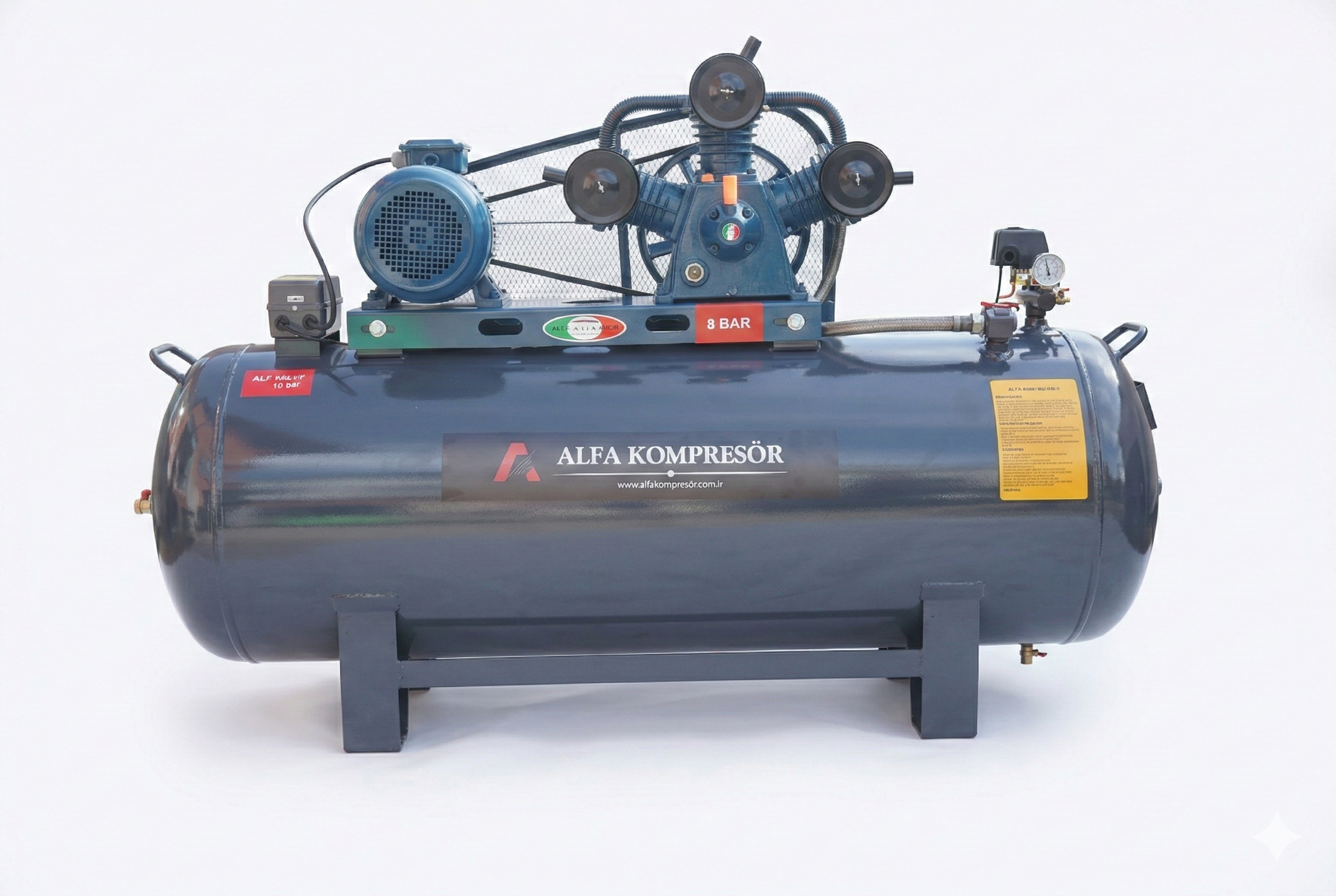 ALFA 500 Litre pistonlu Kompresör